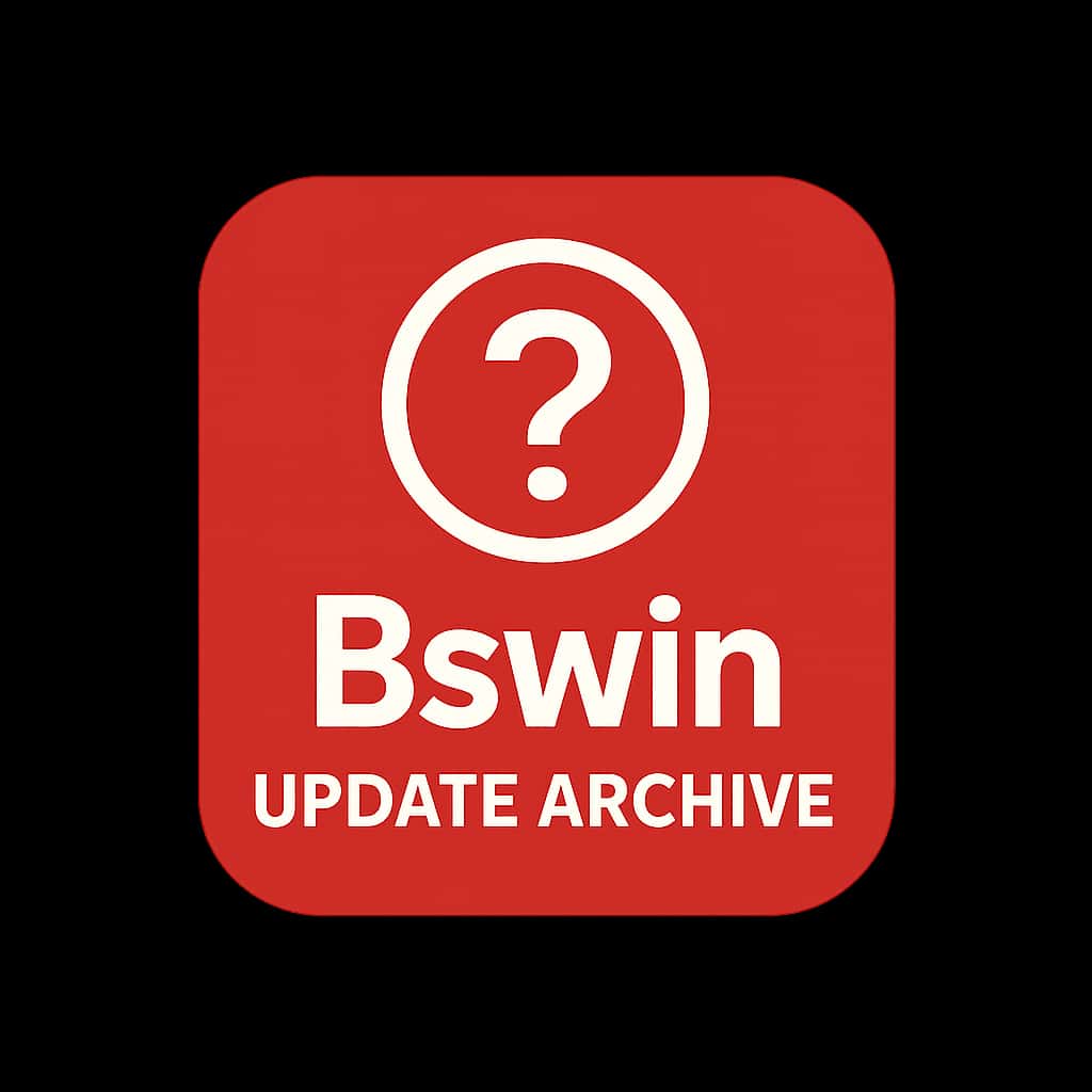 A badge symbolizing the Bswin Update Archive.