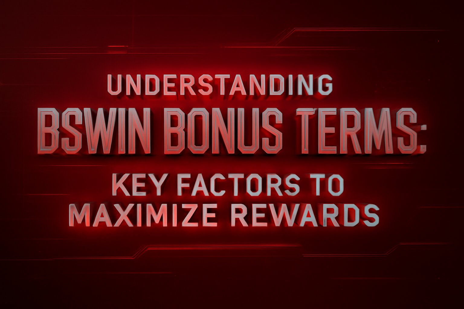 Informational scene depicting Bswin Terms of Service with clear branding.