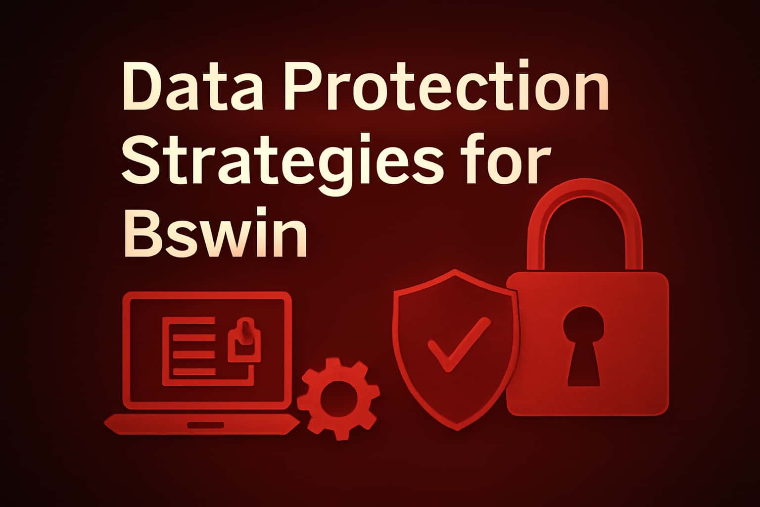 A visual representation of data protection strategies related to Bswin.