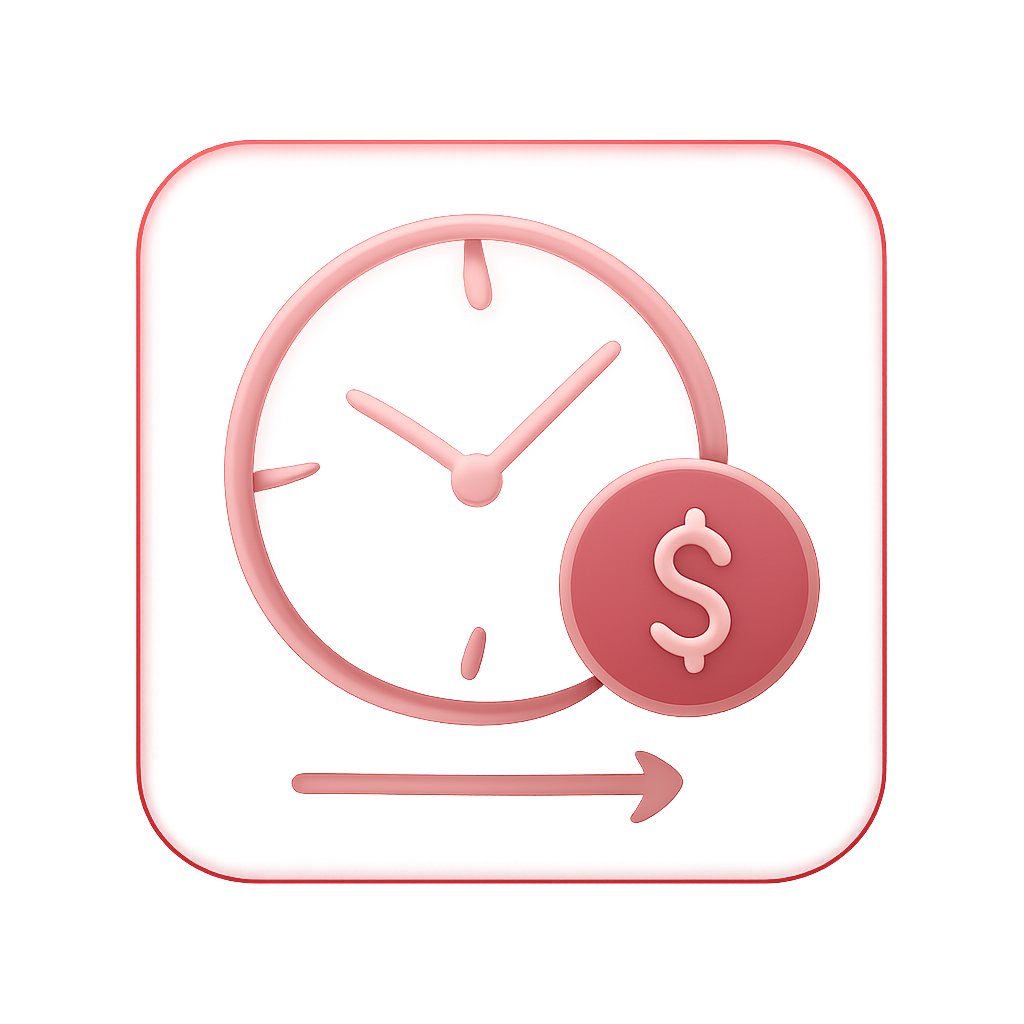 Minimalist badge symbolizing account security tips.