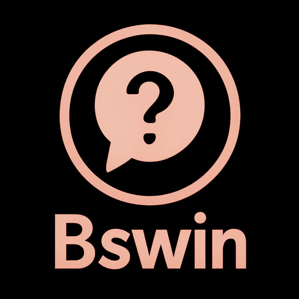 An icon representing Bswin, showcasing its role as a guide resource.
